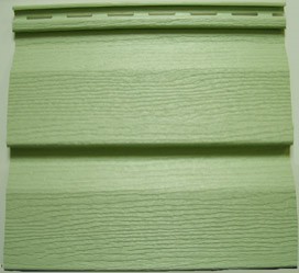 Сайдинг 230х3050 "Винил зеленый" Ю-ПЛАСТ