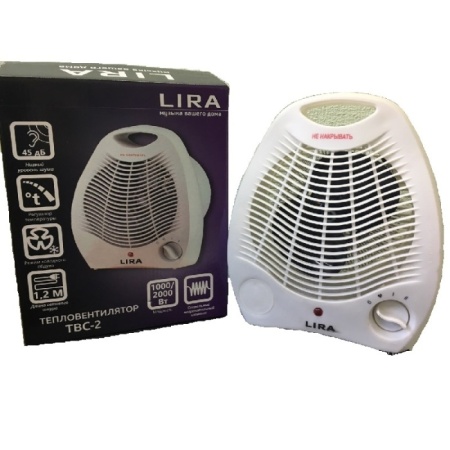 3. Тепловентилятор LIRA TBC-2