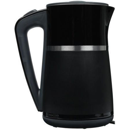 2. Чайник  CT-0028 BLACK металл 1.7л, 2200W, бесшовная колба, двойные стенки