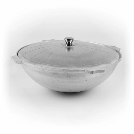 2. Казан для плова 10 л, литой с алюминиевой крышкой 510200