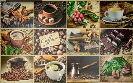 Панель ПВХ ГРЕЙС пано 1002*602 Кофейный набор