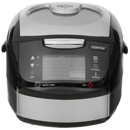 1. Мультиварка Centek CT-1472 Ceramic  860Вт, 5.0л, LED, 21 программа