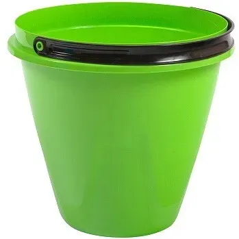 1. Ведро 10 л Лайт, с крышкой,зеленое, Ижевск